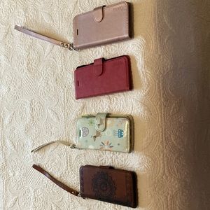 4 I-phone 6 wallets